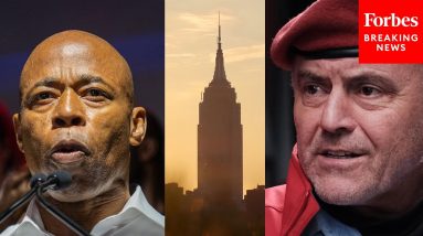 NYC Mayor Holds Briefing As New Yorkers Head To Polls To Elect His Successor